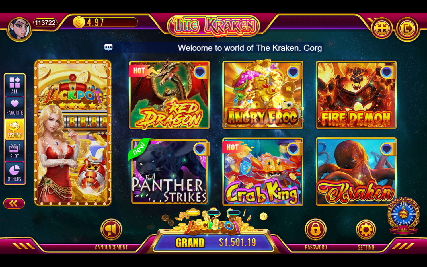 The Kraken- Lobby