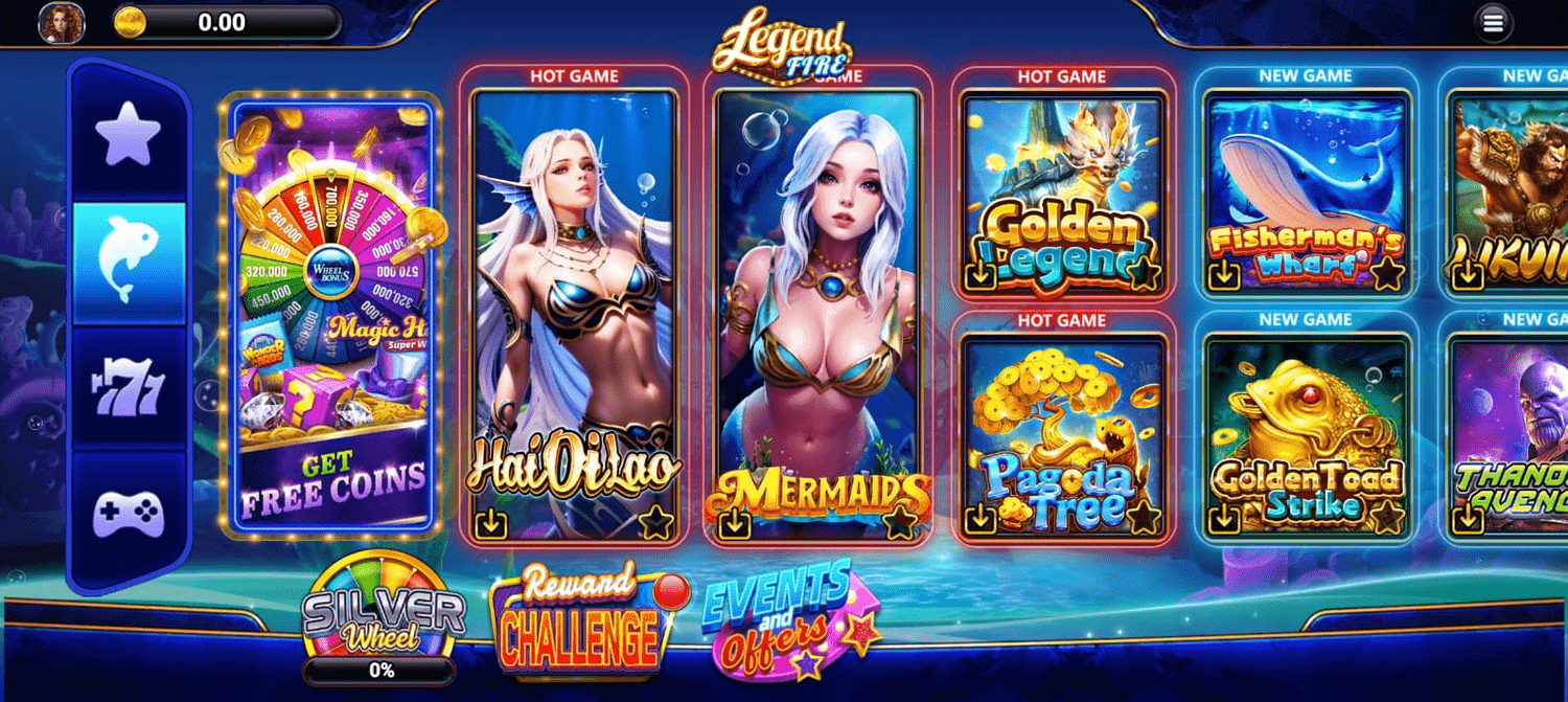 Legend Fire - Game Lobby