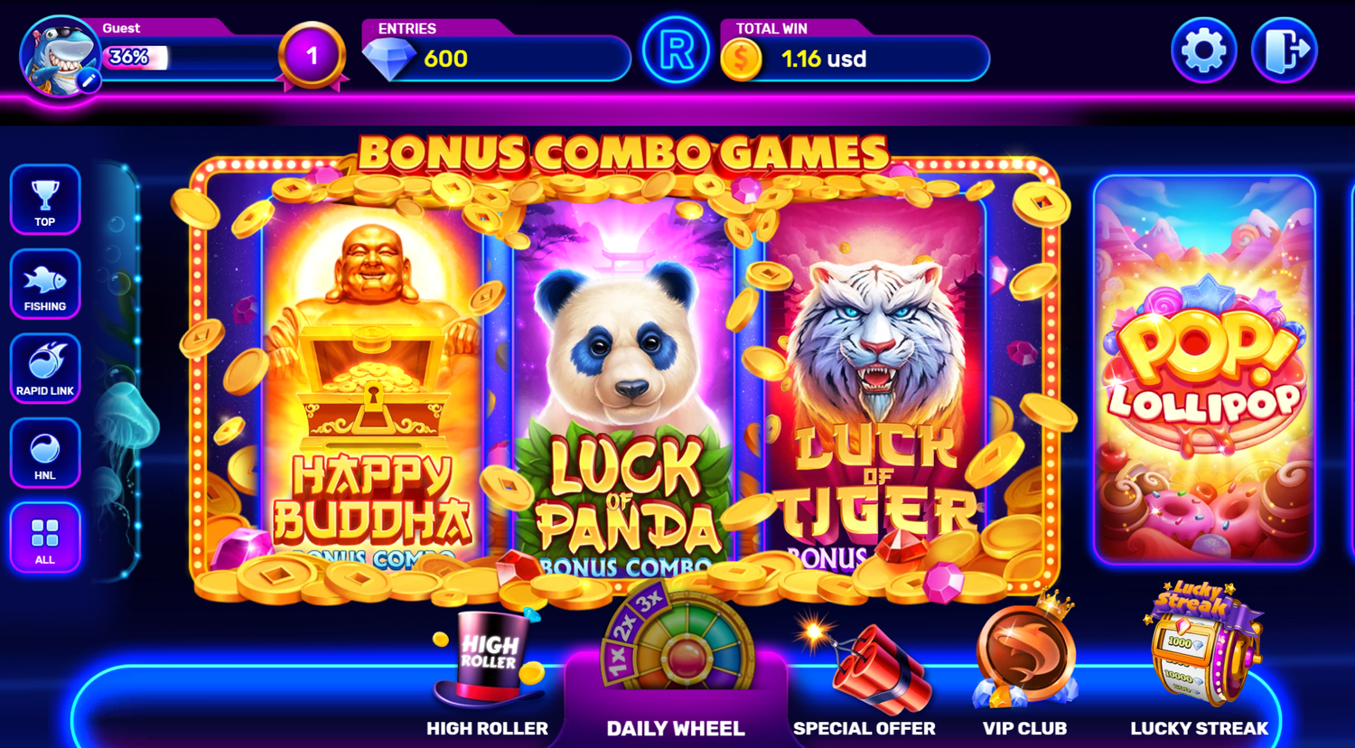 River - Bonus Games 